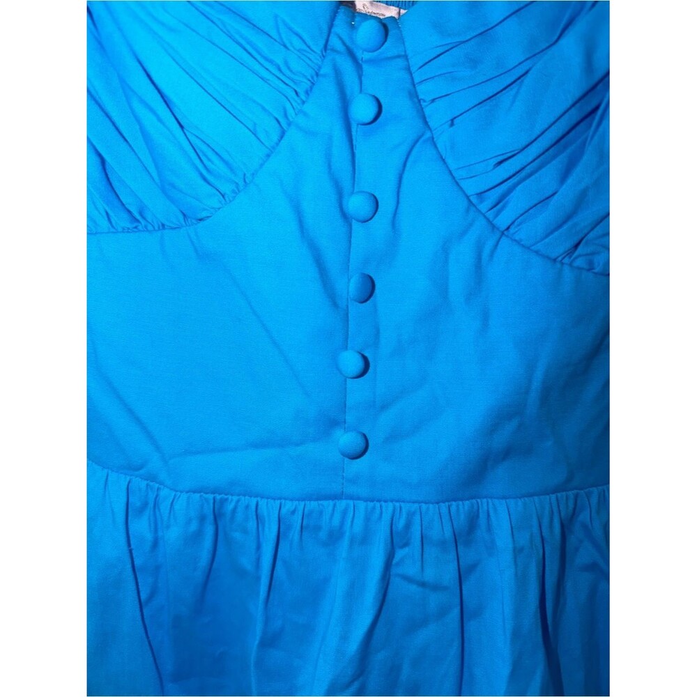 City Studios Bright Blue Tiered Mini Dress 💙✨ - Picture 8 of 9